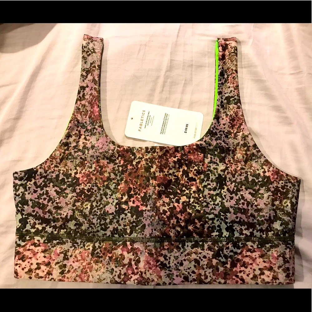 Fabletics Harlyn Reversible Bra NWT Size L